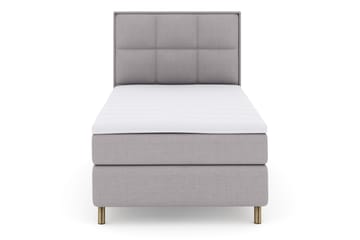 Select Rutig Sänggavel 120 cm - Ljusgrå