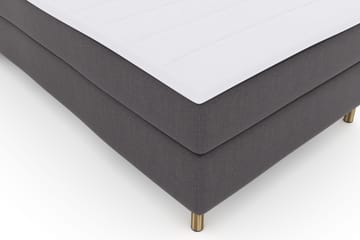 Select No 3 Komplett Sängpaket 120x200 Fast - Mörkgrå/Koppar - Möbler - Säng - Enkelsäng