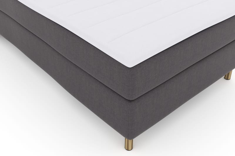 Select No 3 Komplett Sängpaket 120x200 Fast - Mörkgrå/Koppar - Möbler - Säng - Enkelsäng