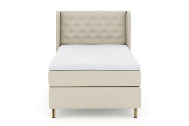 Select No 3 Komplett Sängpaket 120x200 Medium - Beige/Koppar - Möbler - Säng - Enkelsäng
