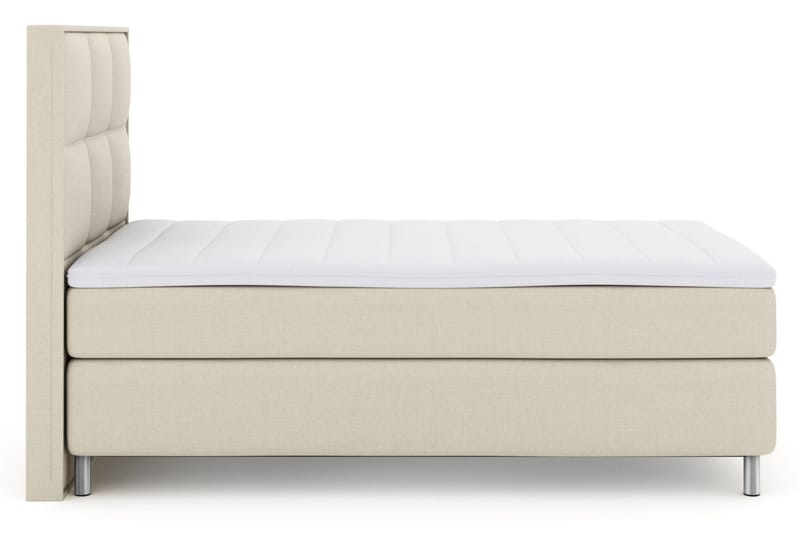 Select No 3 Komplett Sängpaket 120x200 Medium - Beige/Metall - Möbler - Säng - Enkelsäng