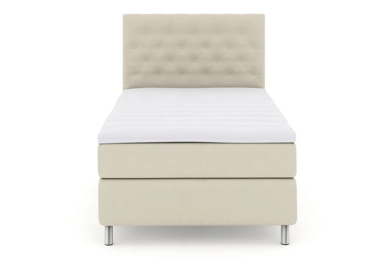 Select No 3 Komplett Sängpaket 120x200 Medium, Beige/Metall