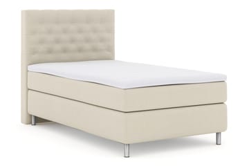 Select No 3 Komplett Sängpaket 120x200 Medium - Beige/Metall - Möbler - Säng - Enkelsäng