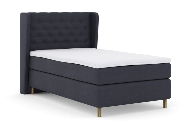 Select No 3 Komplett Sängpaket 120x200 Medium - Blå/Koppar - Möbler - Säng - Enkelsäng