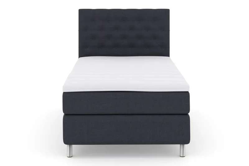 Select No 3 Komplett Sängpaket 120x200 Medium, Blå/Metall