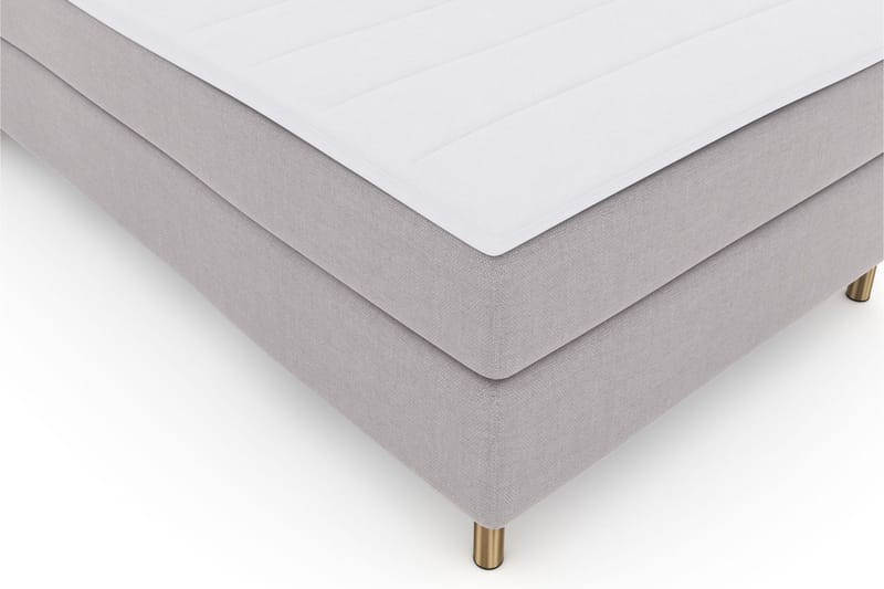 Select No 3 Komplett Sängpaket 120x200 Medium - Ljusgrå/Koppar - Möbler - Säng - Enkelsäng