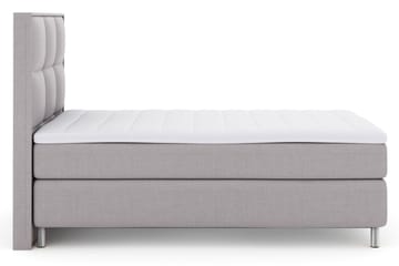 Select No 3 Komplett Sängpaket 120x200 Medium - Ljusgrå/Metall - Möbler - Säng - Enkelsäng