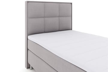 Select No 3 Komplett Sängpaket 120x200 Medium - Ljusgrå/Metall - Möbler - Säng - Enkelsäng