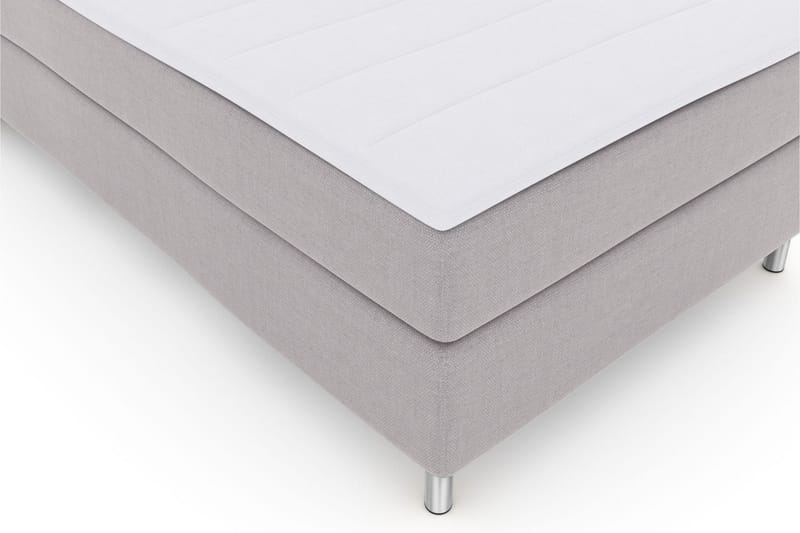Select No 3 Komplett Sängpaket 120x200 Medium - Ljusgrå/Metall - Möbler - Säng - Enkelsäng