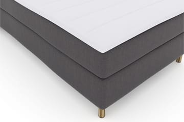 Select No 3 Komplett Sängpaket 120x200 Medium - Mörkgrå/Koppar - Möbler - Säng - Enkelsäng