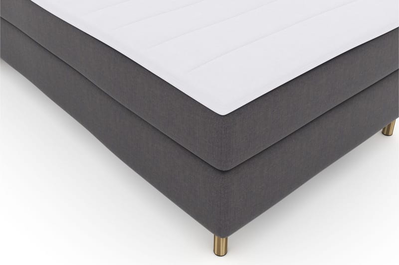 Select No 3 Komplett Sängpaket 120x200 Medium - Mörkgrå/Koppar - Möbler - Säng - Enkelsäng
