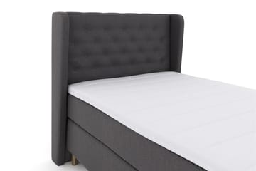 Select No 3 Komplett Sängpaket 120x200 Medium - Mörkgrå/Koppar - Möbler - Säng - Enkelsäng