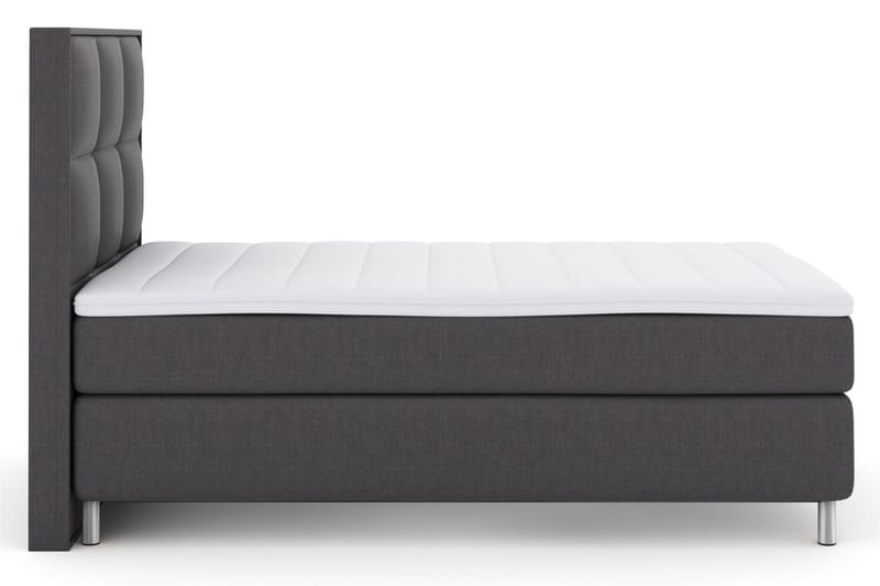 Select No 3 Komplett Sängpaket 120x200 Medium - Mörkgrå/Metall - Möbler - Säng - Enkelsäng