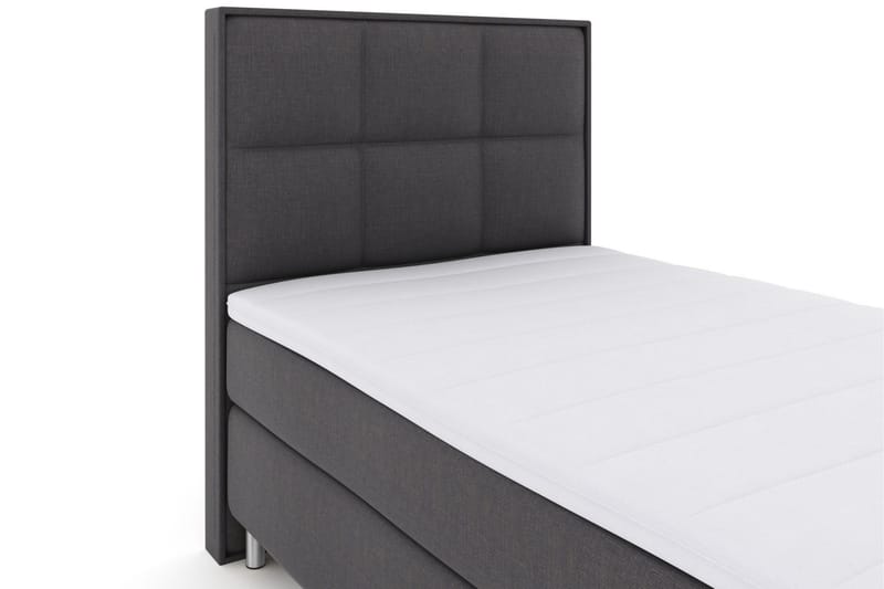Select No 3 Komplett Sängpaket 120x200 Medium - Mörkgrå/Metall - Möbler - Säng - Enkelsäng