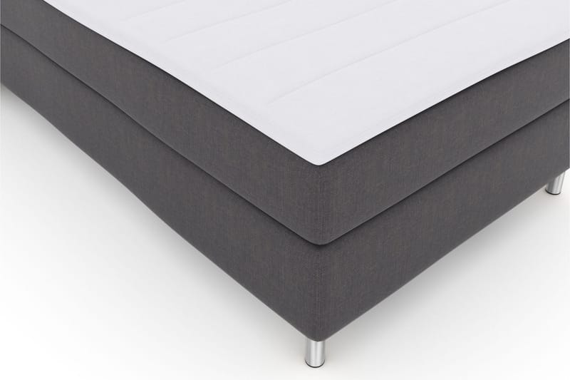 Select No 3 Komplett Sängpaket 120x200 Medium - Mörkgrå/Metall - Möbler - Säng - Enkelsäng