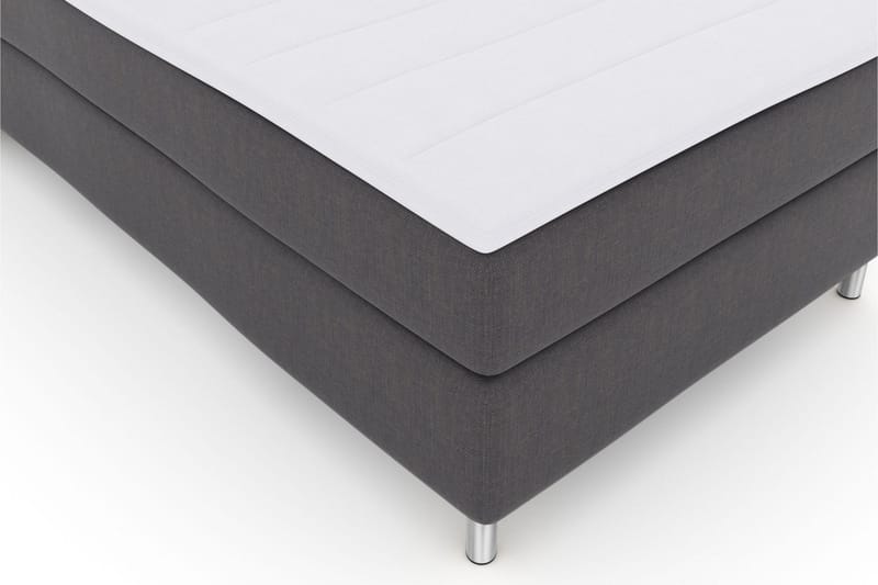 Select No 3 Komplett Sängpaket 120x200 Medium - Mörkgrå/Metall - Möbler - Säng - Enkelsäng