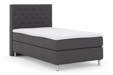 Select No 3 Komplett Sängpaket 120x200 Medium - Mörkgrå/Metall - Möbler - Säng - Enkelsäng