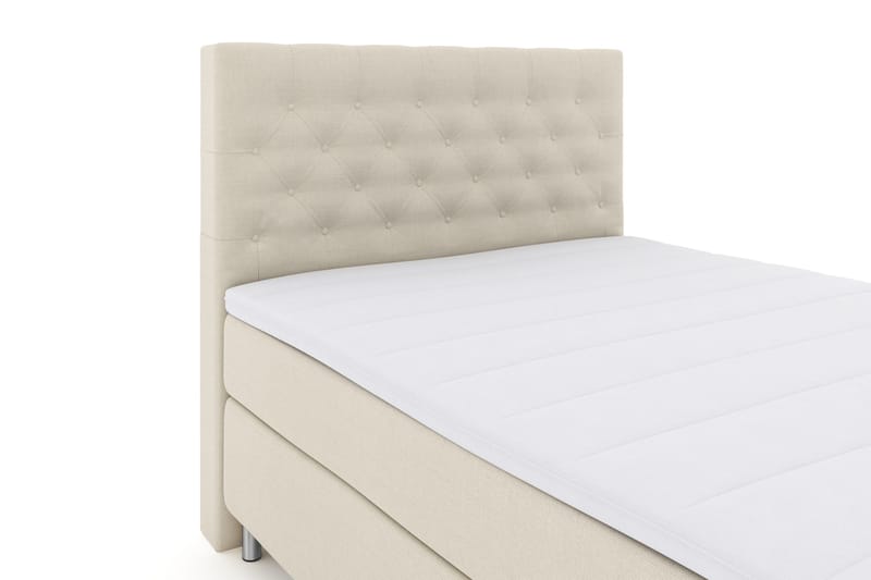 Select No 3 Komplett Sängpaket 140x200 Fast - Beige/Metall - Möbler - Säng - Kontinentalsäng
