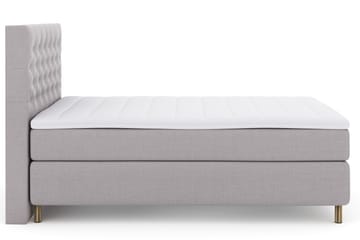 Select No 3 Komplett Sängpaket 140x200 Fast - Ljusgrå/Koppar - Möbler - Säng - Kontinentalsäng