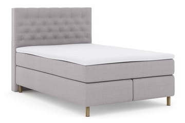 Select No 3 Komplett Sängpaket 140x200 Fast - Ljusgrå/Koppar - Möbler - Säng - Kontinentalsäng