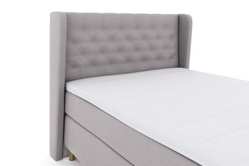 Select No 3 Komplett Sängpaket 140x200 Fast - Ljusgrå/Koppar - Möbler - Säng - Kontinentalsäng