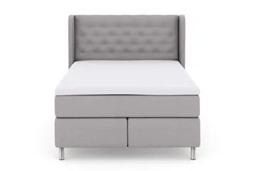 Select Sänggavel med Sidor 140 cm - Ljusgrå