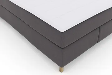 Select No 3 Komplett Sängpaket 140x200 Fast - Mörkgrå/Koppar - Möbler - Säng - Kontinentalsäng