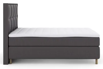 Select No 3 Komplett Sängpaket 140x200 Fast - Mörkgrå/Koppar - Möbler - Säng - Kontinentalsäng