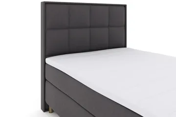 Select No 3 Komplett Sängpaket 140x200 Fast - Mörkgrå/Koppar - Möbler - Säng - Kontinentalsäng