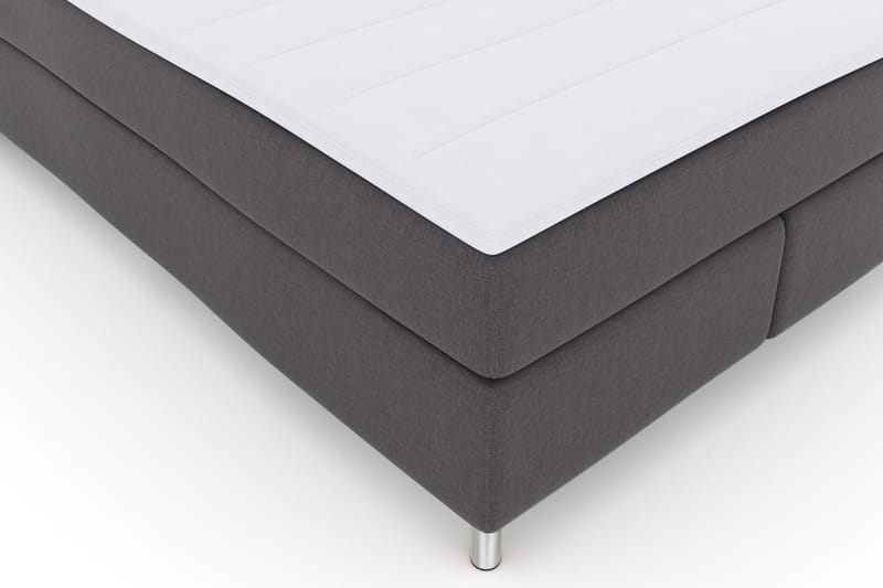 Select No 3 Komplett Sängpaket 140x200 Fast - Mörkgrå/Metall - Möbler - Säng - Kontinentalsäng