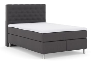 Select No 3 Komplett Sängpaket 140x200 Fast - Mörkgrå/Metall - Möbler - Säng - Kontinentalsäng