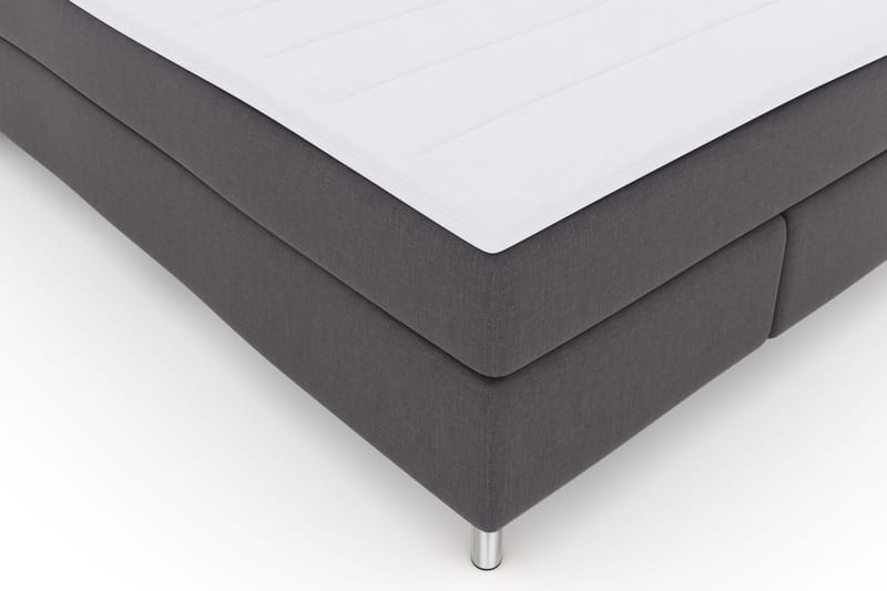 Select No 3 Komplett Sängpaket 140x200 Fast - Mörkgrå/Metall - Möbler - Säng - Kontinentalsäng