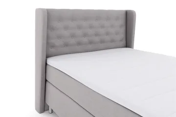 Select No 3 Komplett Sängpaket 140x200 Fast/Medium - Ljusgrå/Metall - Möbler - Säng - Kontinentalsäng