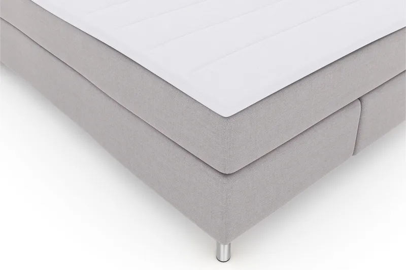 Select No 3 Komplett Sängpaket 140x200 Fast/Medium - Ljusgrå/Metall - Möbler - Säng - Kontinentalsäng