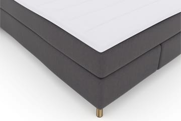 Select No 3 Komplett Sängpaket 140x200 Fast/Medium - Mörkgrå/Koppar - Möbler - Säng - Kontinentalsäng