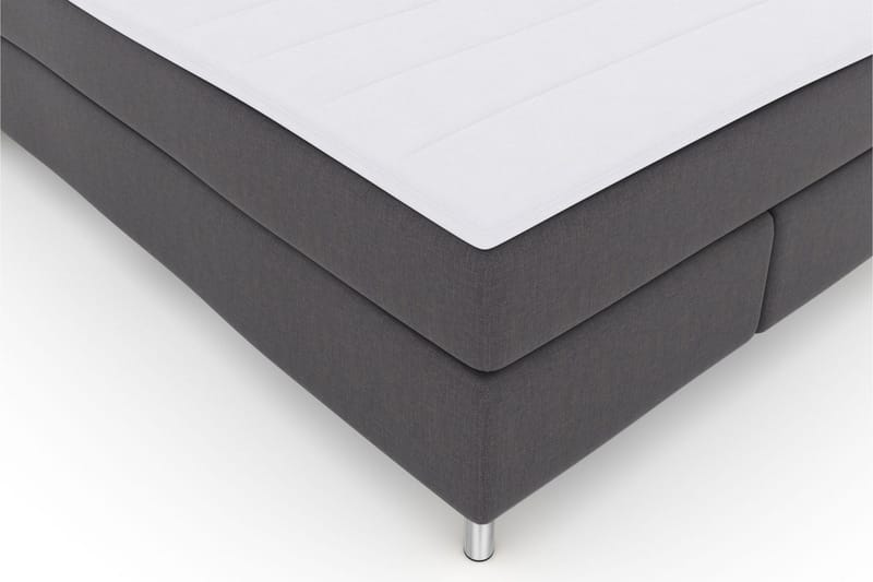 Select No 3 Komplett Sängpaket 140x200 Fast/Medium - Mörkgrå/Metall - Möbler - Säng - Kontinentalsäng