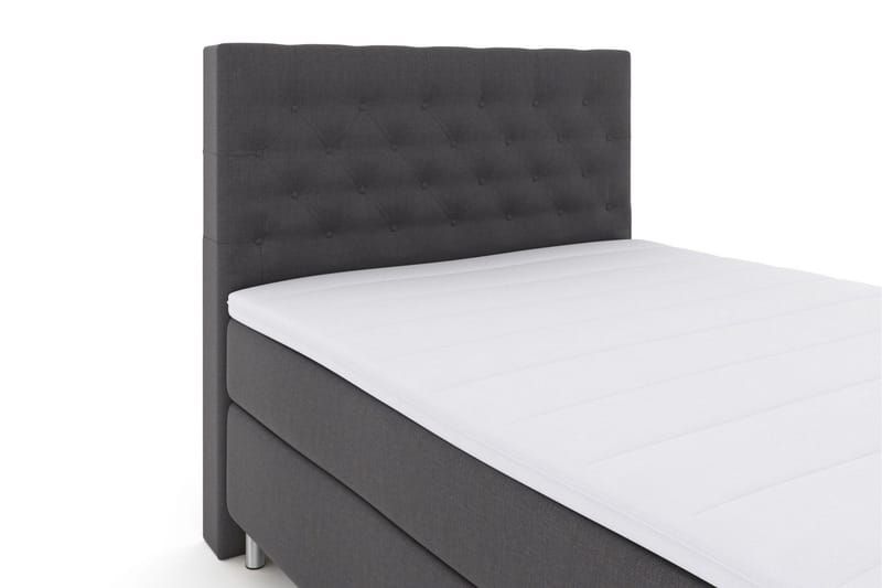 Select No 3 Komplett Sängpaket 140x200 Fast/Medium - Mörkgrå/Metall - Möbler - Säng - Kontinentalsäng