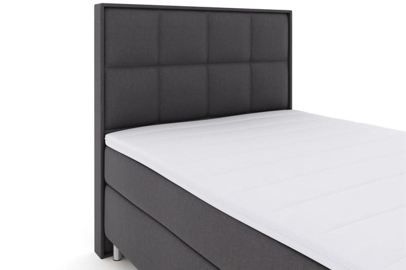 Select No 3 Komplett Sängpaket 140x200 Fast/Medium - Mörkgrå/Metall - Möbler - Säng - Kontinentalsäng