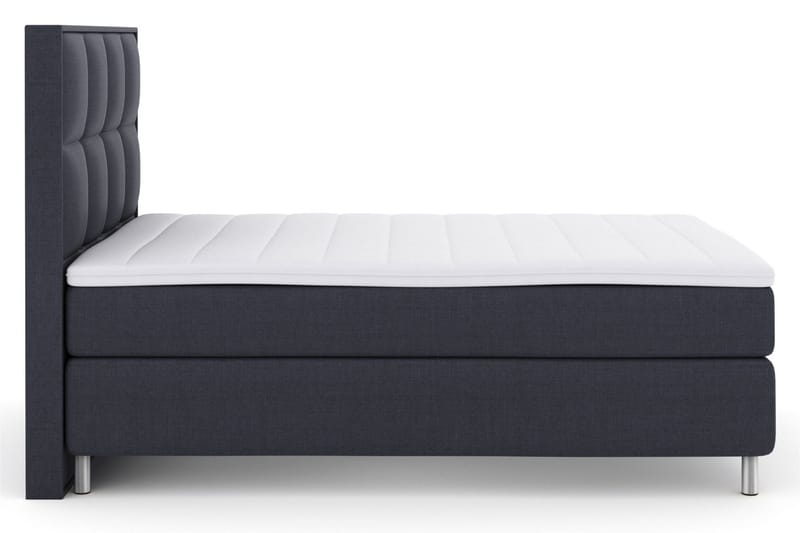 Select No 3 Komplett Sängpaket 140x200 Medium - Blå/Metall - Möbler - Säng - Kontinentalsäng