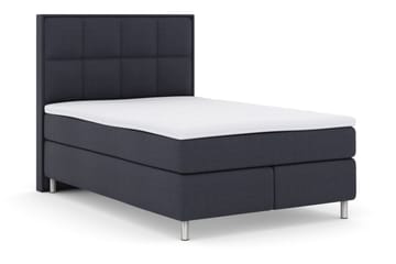 Select No 3 Komplett Sängpaket 140x200 Medium - Blå/Metall - Möbler - Säng - Kontinentalsäng