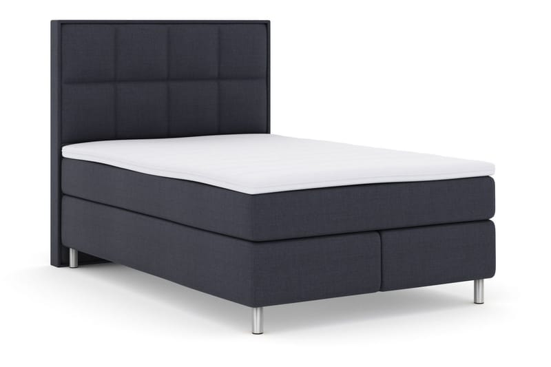 Select No 3 Komplett Sängpaket 140x200 Medium - Blå/Metall - Möbler - Säng - Kontinentalsäng