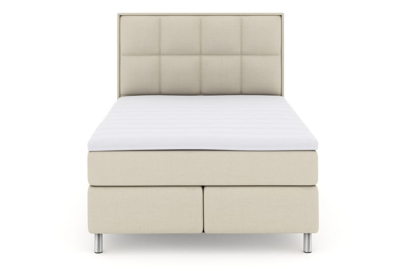 Select No 3 Komplett Sängpaket 160x200 Fast - Beige/Metall - Möbler - Säng - Kontinentalsäng