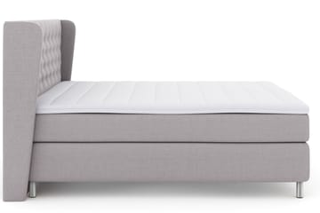 Select No 3 Komplett Sängpaket 160x200 Fast - Ljusgrå/Metall - Möbler - Säng - Kontinentalsäng