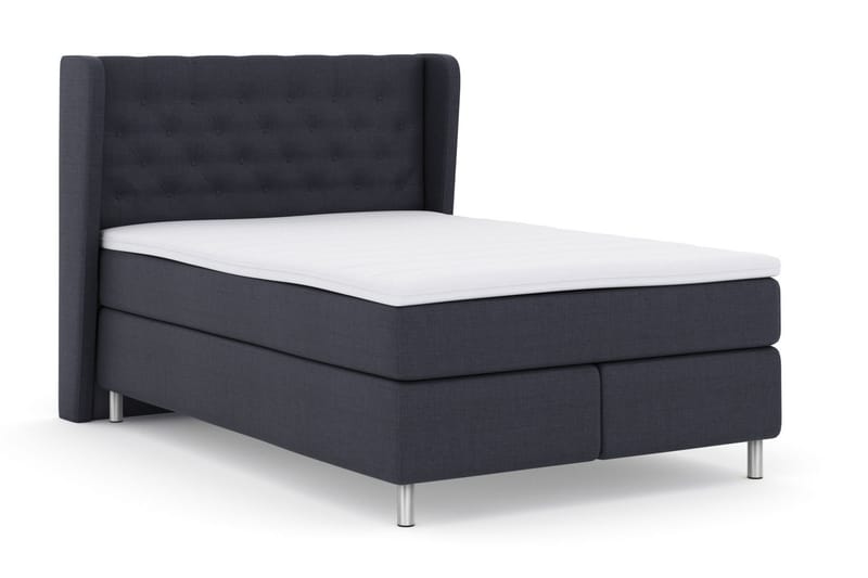 Select No 3 Komplett Sängpaket 160x200 Fast/Medium - Blå/Metall - Möbler - Säng - Kontinentalsäng