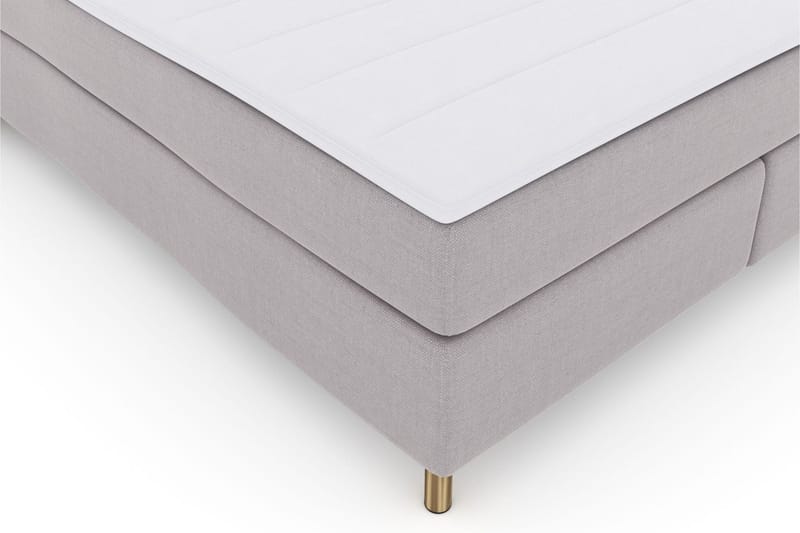Select No 3 Komplett Sängpaket 160x200 Fast/Medium - Ljusgrå/Koppar - Möbler - Säng - Kontinentalsäng