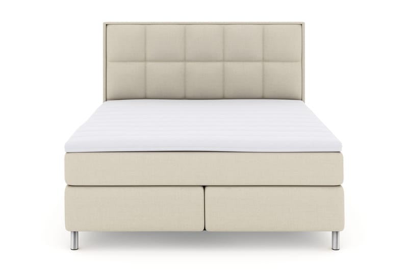 Select No 3 Komplett Sängpaket 180x200 Fast - Beige/Metall - Möbler - Säng - Kontinentalsäng
