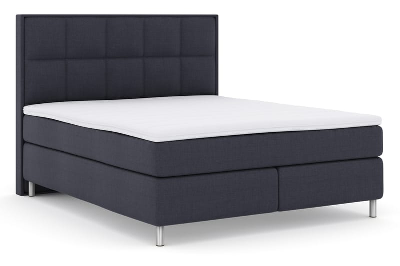 Select No 3 Komplett Sängpaket 180x200 Fast - Blå/Metall - Möbler - Säng - Kontinentalsäng