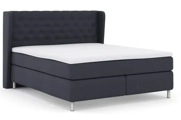 Select No 3 Komplett Sängpaket 180x200 Fast - Blå/Metall - Möbler - Säng - Kontinentalsäng