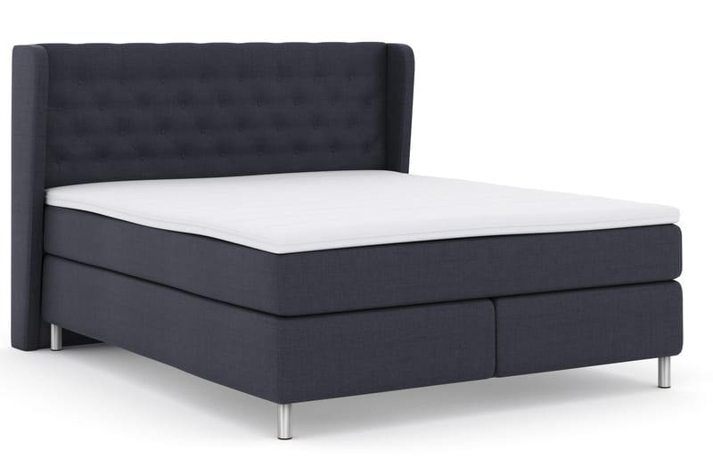 Select No 3 Komplett Sängpaket 180x200 Fast - Blå/Metall - Möbler - Säng - Kontinentalsäng