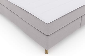 Select No 3 Komplett Sängpaket 180x200 Fast - Ljusgrå/Koppar - Möbler - Säng - Kontinentalsäng